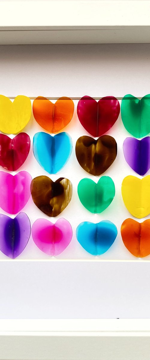 Heart candies by Swapna Namboodiri