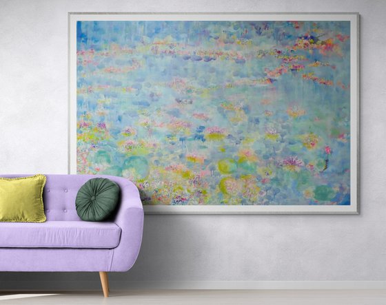 Lilac Waterlilies