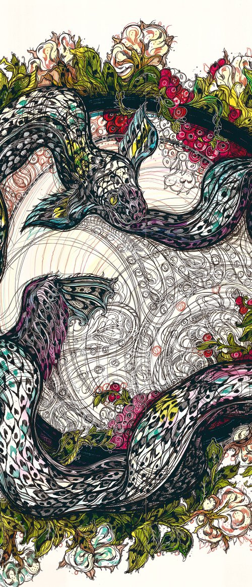 Autumn Ouroboros by Maria Susarenko