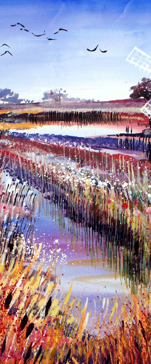 Wicken Fen by Julia  Rigby