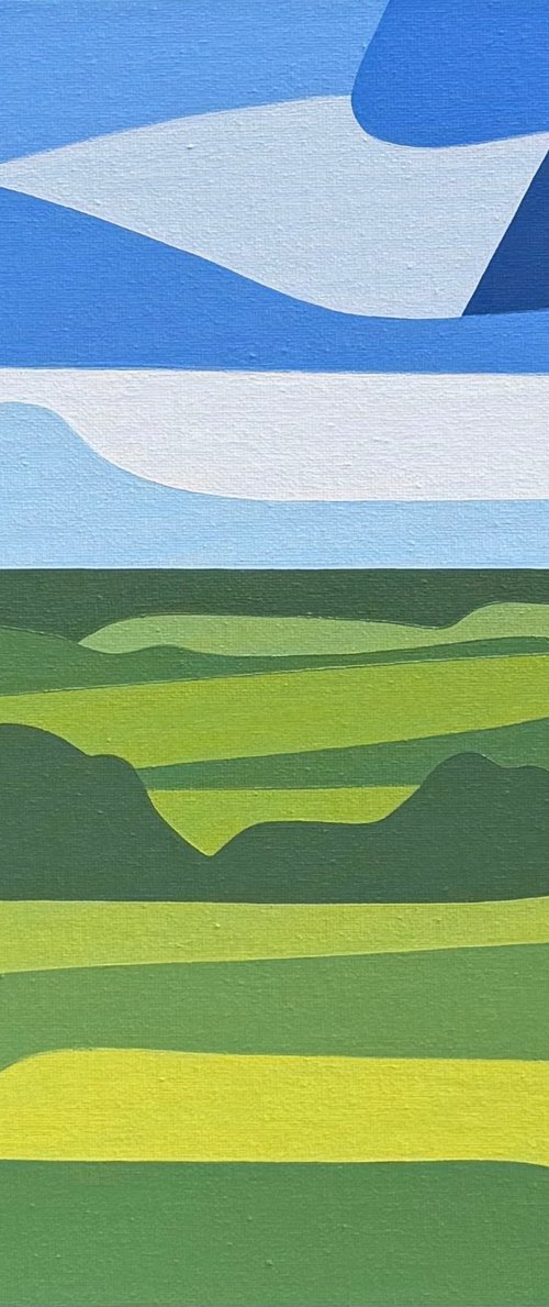 Over The Fields No.2 by Zoe Hattersley