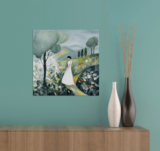 Woman in the Garden