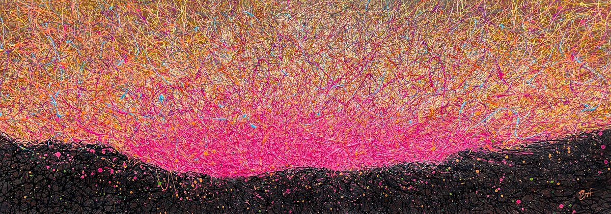  Awakened Light By Bogdana Antoniuk, 81 X 30, Artwork For Sale On Artfinder