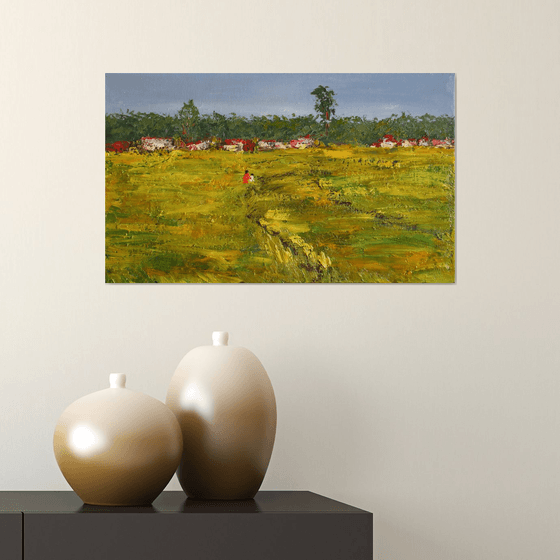 Landscape... /  ORIGINAL PAINTING