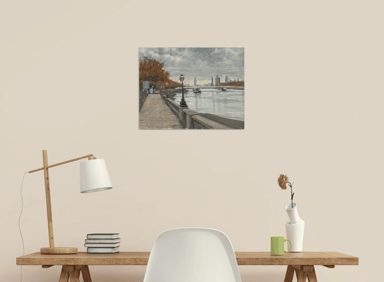 Albert Bridge Autumn