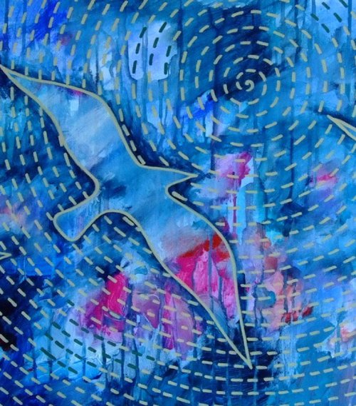 Blue Birds #06 by Marina Krylova