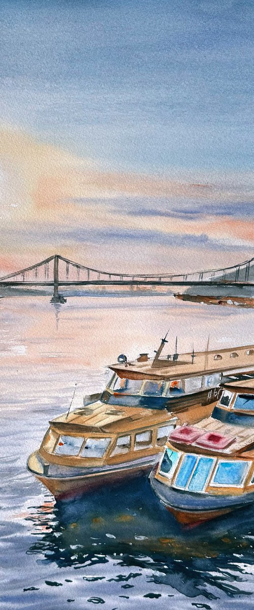 “Two boats” by Irina Ponna