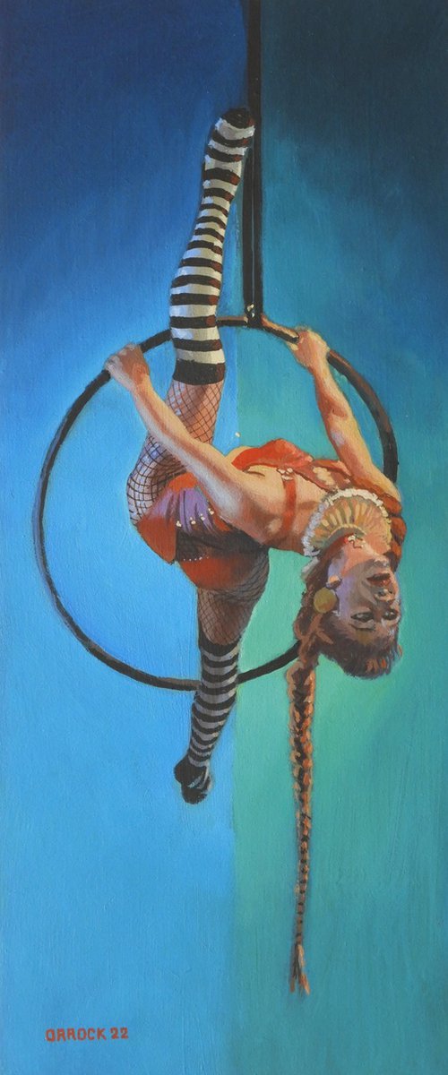 Aerial performance by Peter Orrock