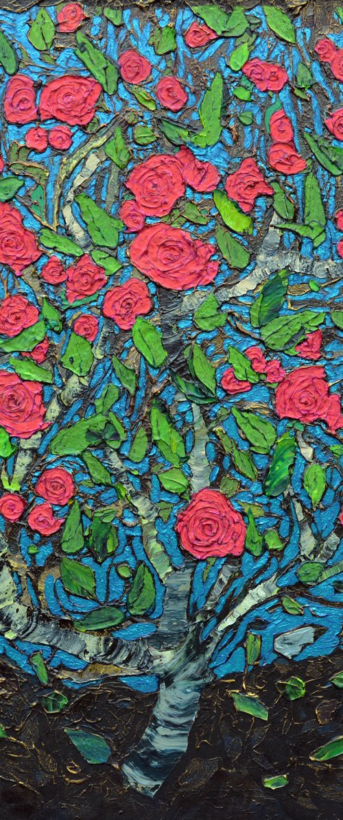 Rose Bush by Anna  Styrc