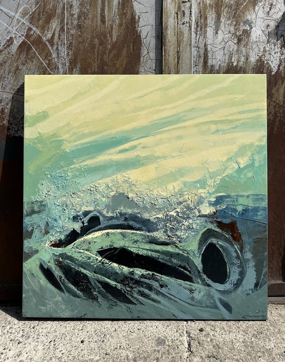 Abstract A1 80×80cm