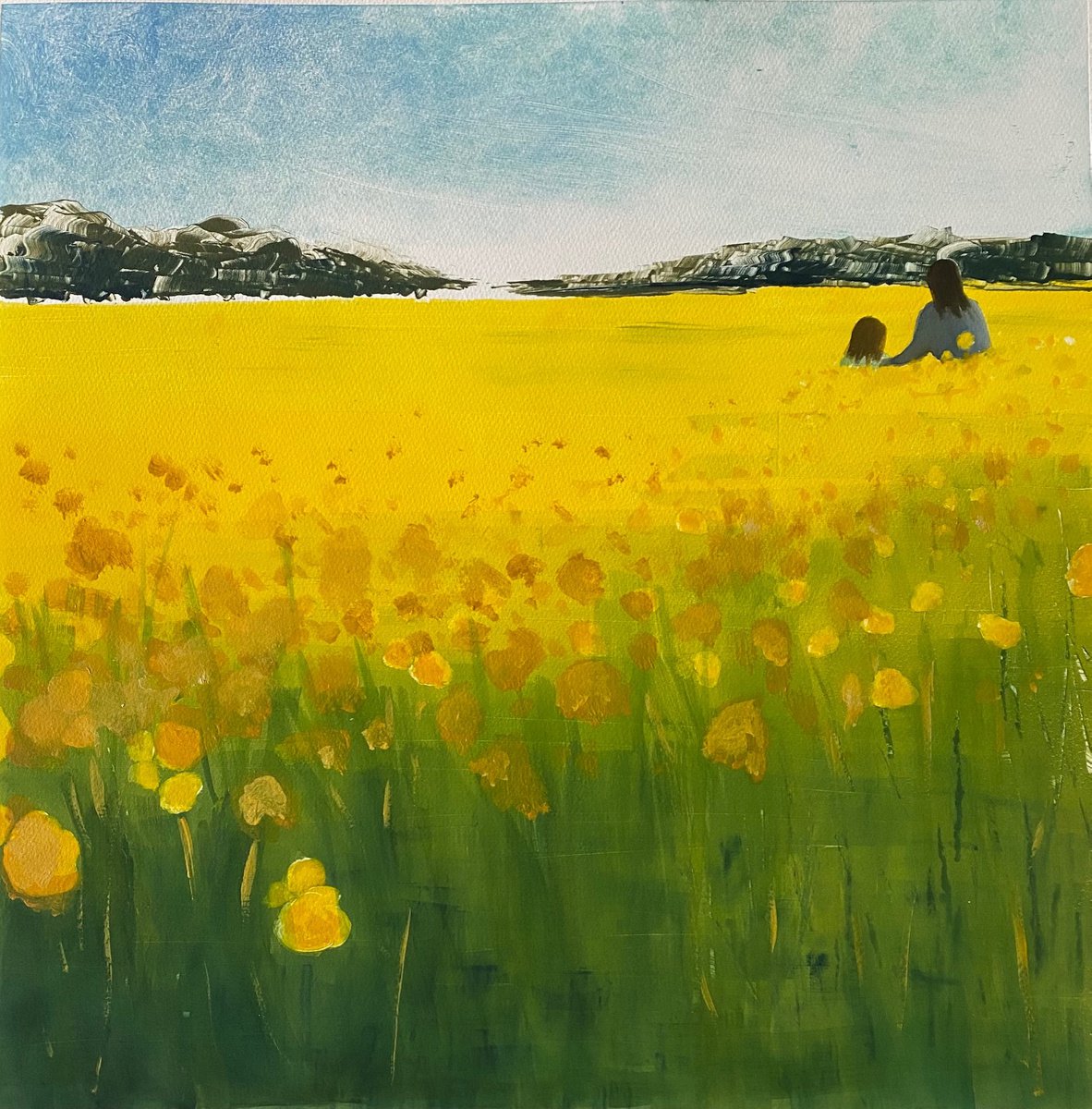 Summer Field by Rebecca Denton