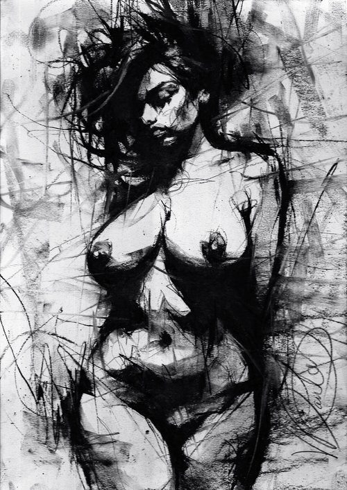 Nude Study XX154 by Vin Dantes