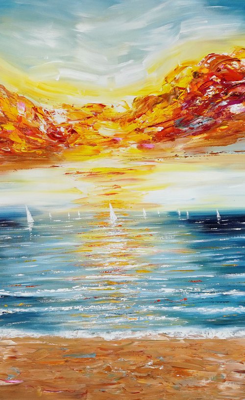 Seaside Sailing Holidays D 4 by Peter Nottrott
