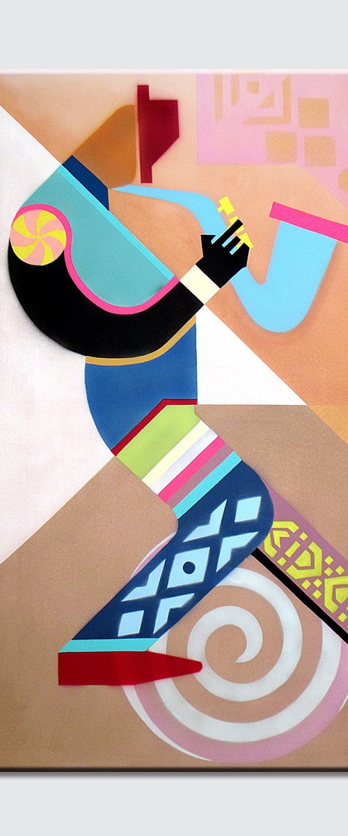Sax Serenade by Lanre Adefioye