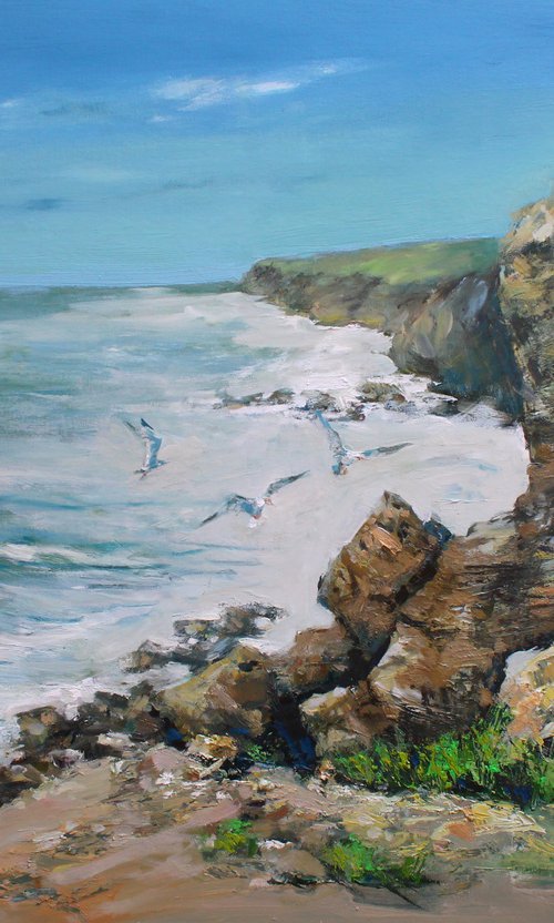 Breath of the Ocean. Sound Beyond the Cliffs by Hovart (Henadzy Havartsou)