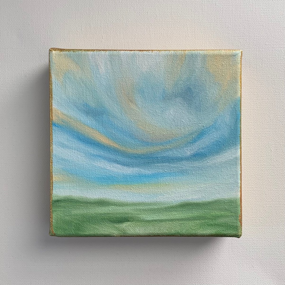 Mini Landscape Painting in Oil by Elizabeth Moran