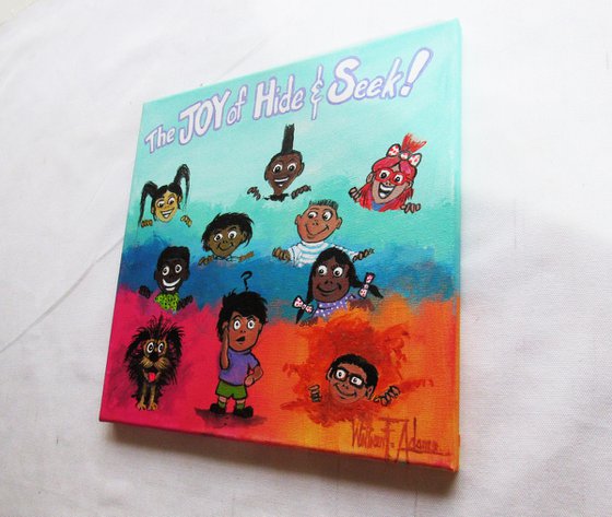 The JOY of Hide and Seek!