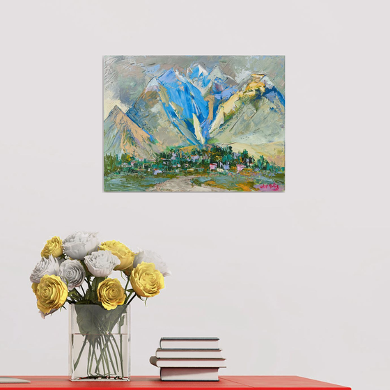 Village Beneath the Peaks