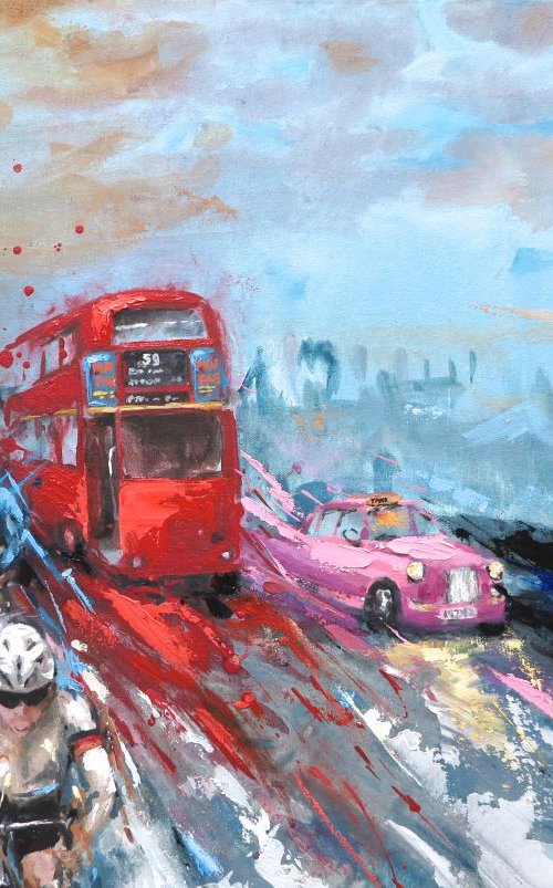Cycling around London by Marilene Salles