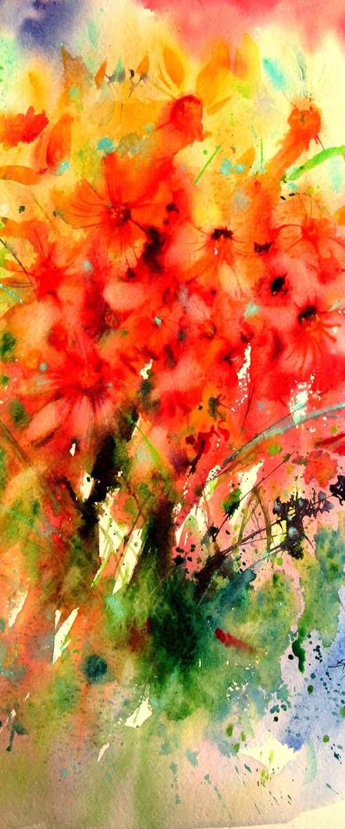 Flowers in the garden by Kovács Anna Brigitta