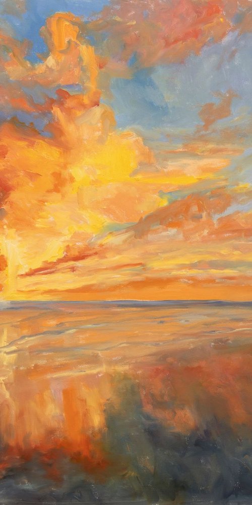 Sunset Splashdance by Philippa Headley