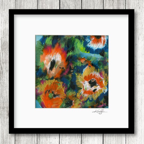Blooming Magic 111 - Floral Painting by Kathy Morton Stanion