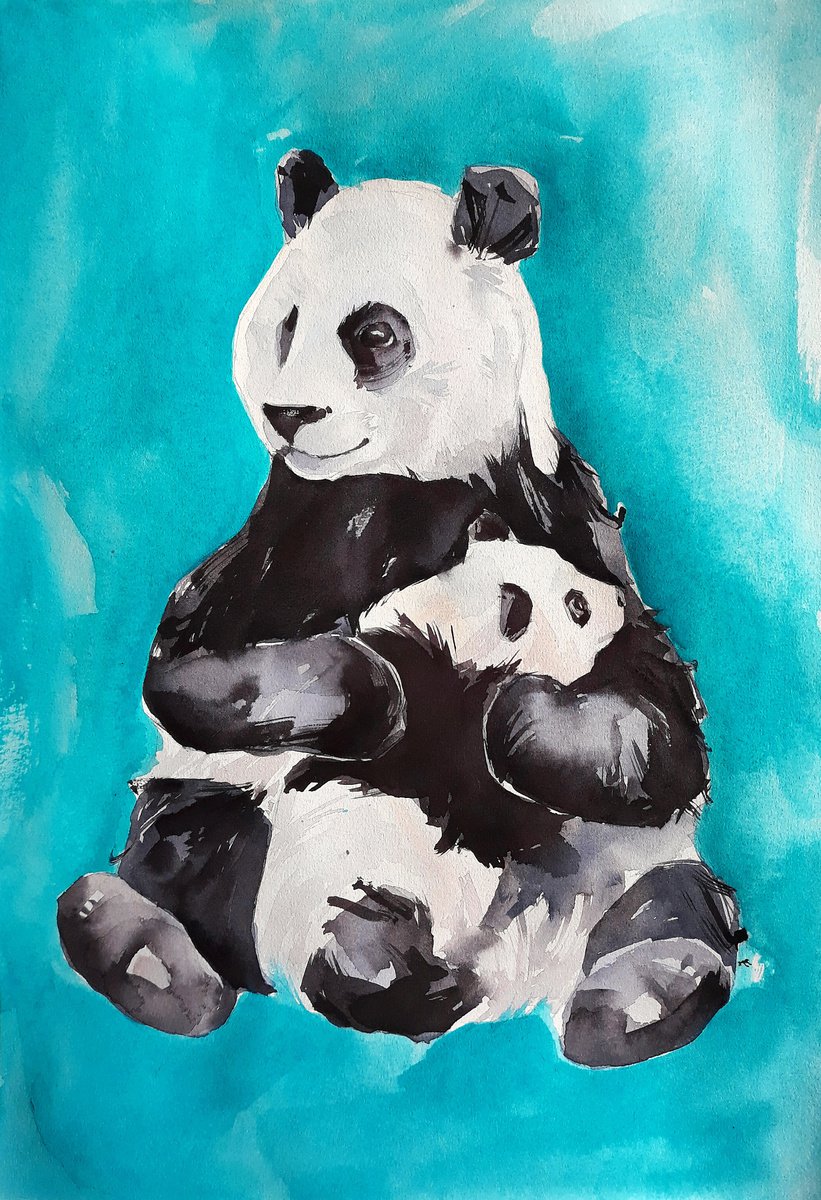 Pandas by Kateryna Somyk