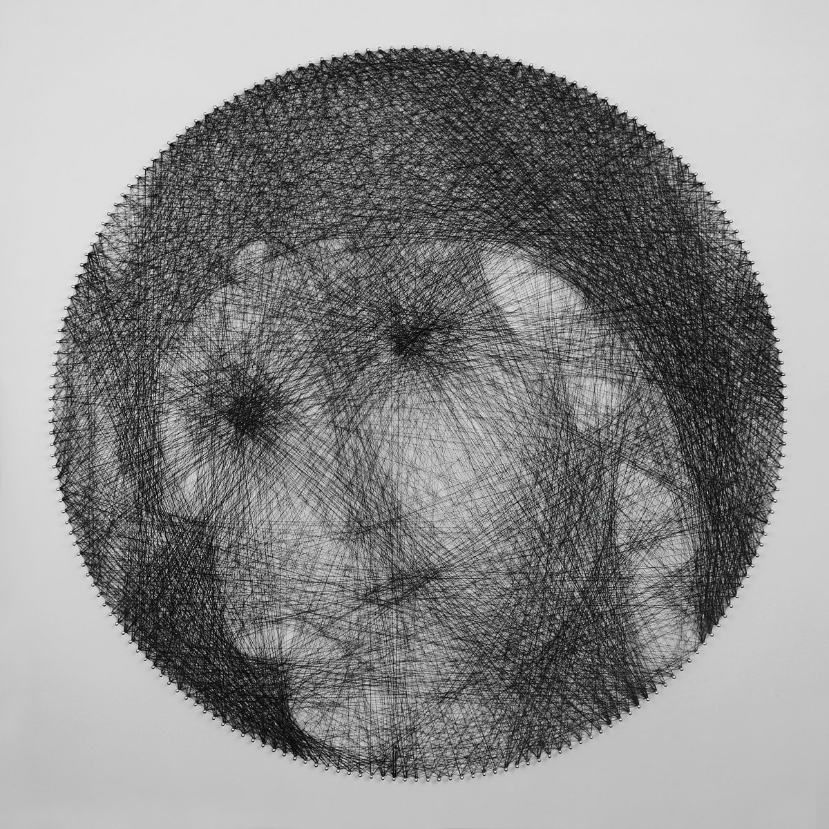 Photorealistic Portrait Sculpture By Andrey Saharov, 22 X 22, The Mother Of God, Original Artwork