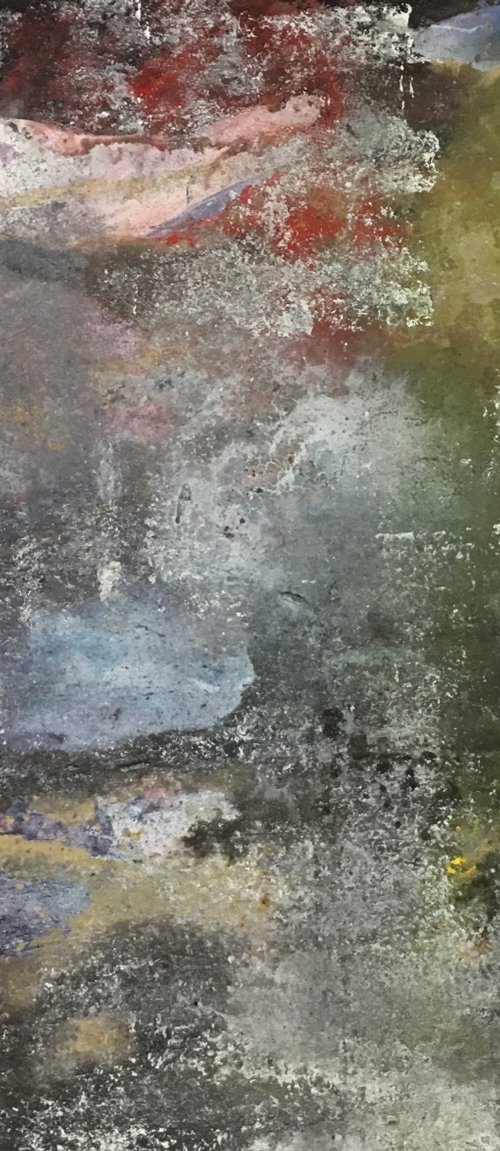Green grey wall - Nihon by Barbara Pastorino