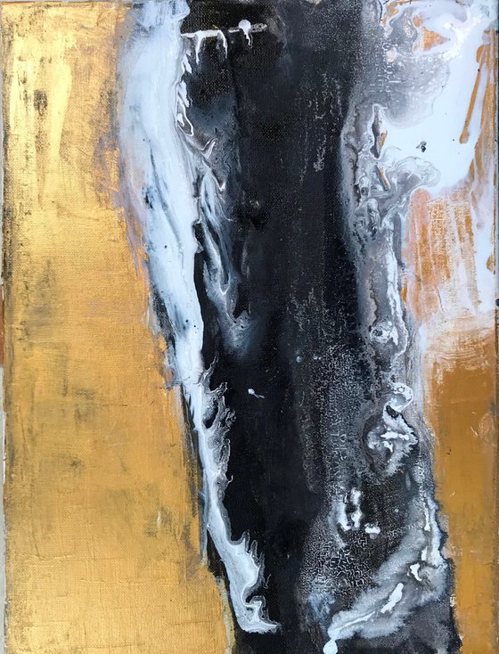 Abstract 'Gold Rush III'