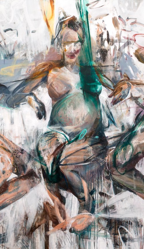 Soaring Girls by Grigorii Pavlychev