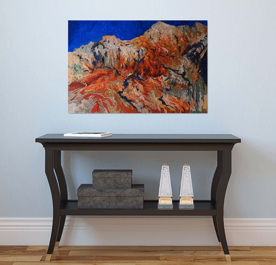Mouintains from Death Valley