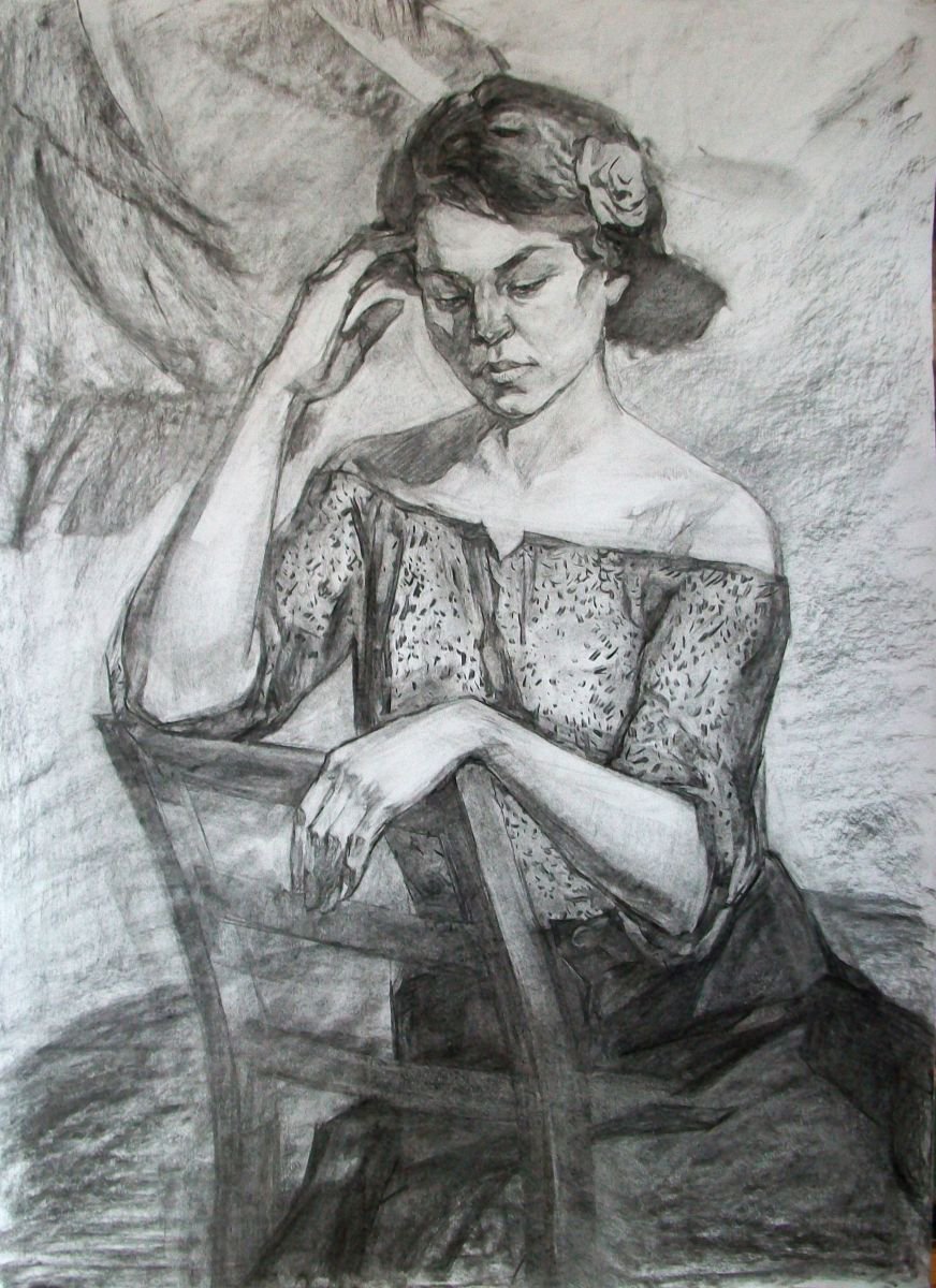 Girl by Jaroslav Leonets