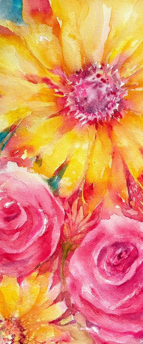 Summer Blooms I by Arti Chauhan