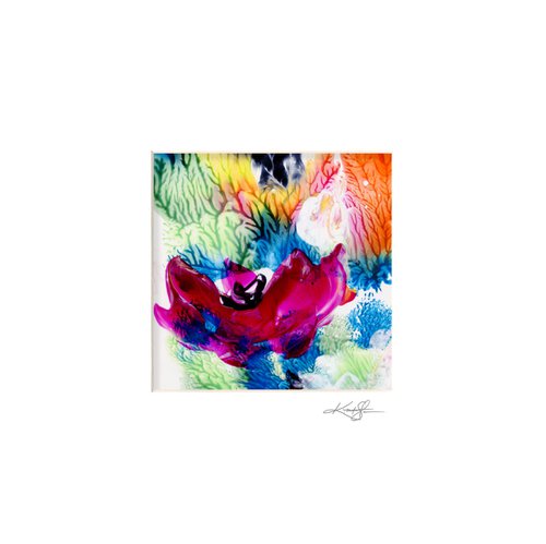 Blooming Magic 192 - Abstract Floral Painting by Kathy Morton Stanion by Kathy Morton Stanion