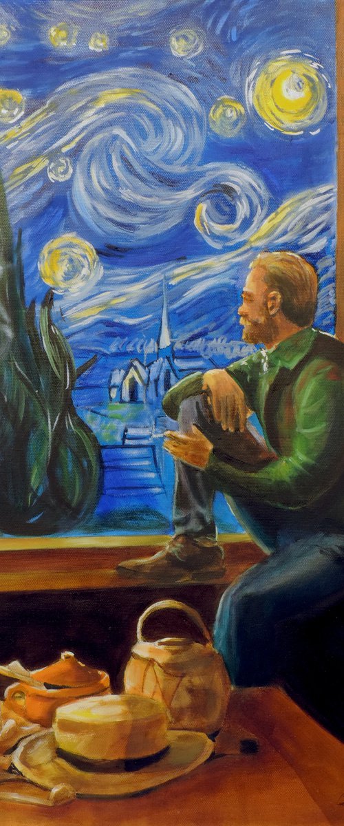 Van Gogh at his window by Gordon Bruce