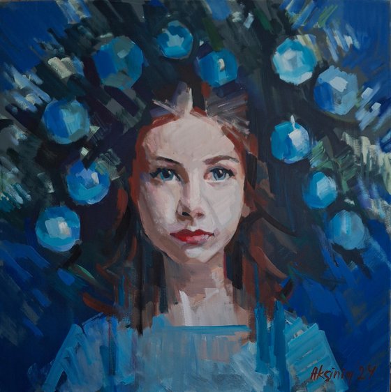 Christmas Tree Girl