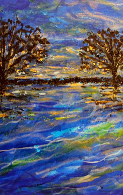 Landscape Reflections VI by Paul J Best