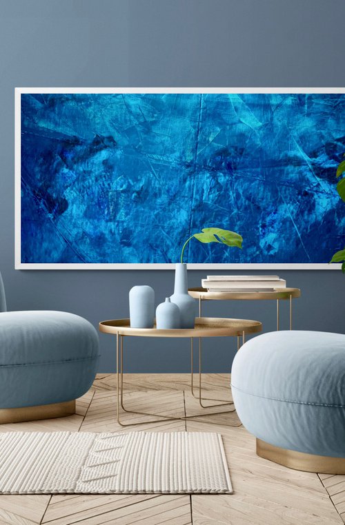 Beyond the blue sea 126 by Anita Kaufmann