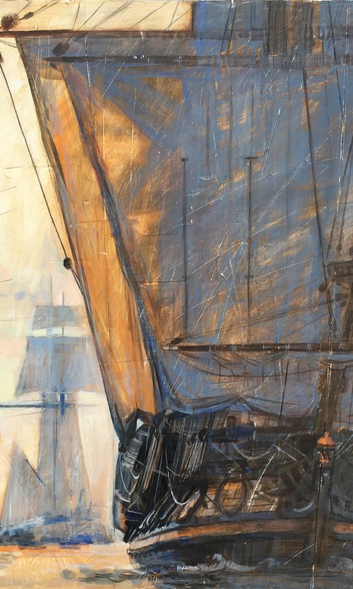 Tall Ships' Races' Eve by Olga Kataeva-Rochford