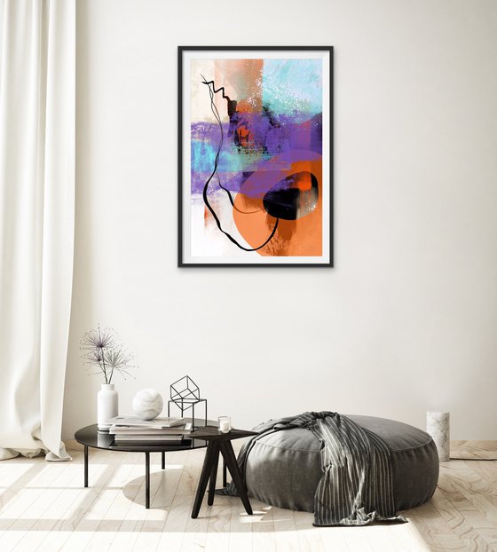 Secret de Polichinelle - Abstract artwork - Limited edition of 1