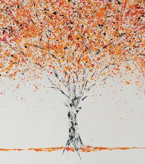 « Autumn Tree » by M.Y. by Max Yaskin
