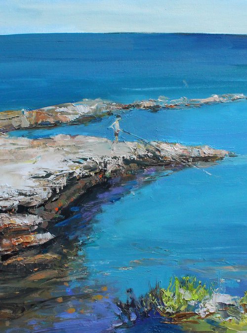 The Blue of Malta. The Warm Side of the Sea by Hovart (Henadzy Havartsou)
