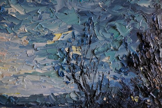 Stillness in Blue