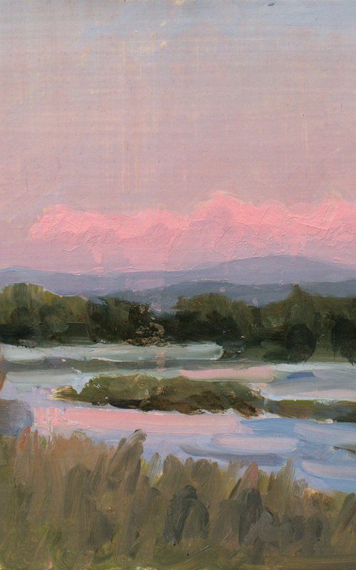 Landscape sketch #5 by Dejan Trajkovic