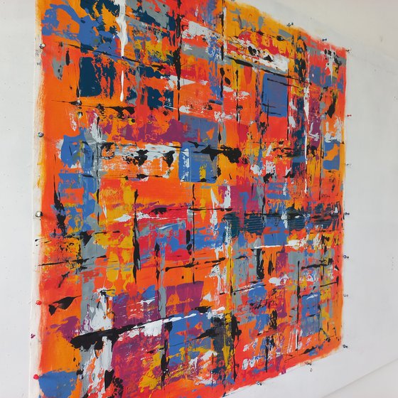 The orange cube by M.Y.