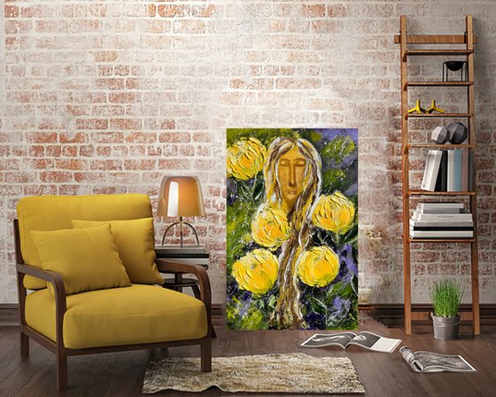 Woman Portrait Painting