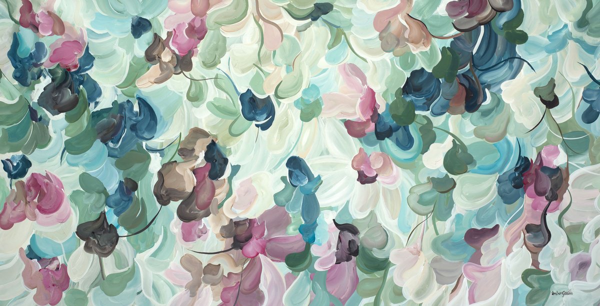 Dreaming Bloom By Amber Gittins, 71 X 35, Artwork For Sale On Artfinder