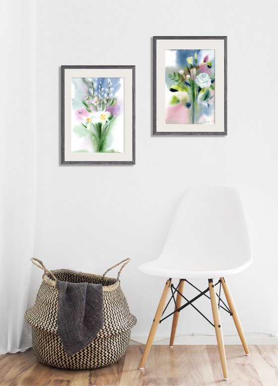 Spring Bouquet with Daffodils