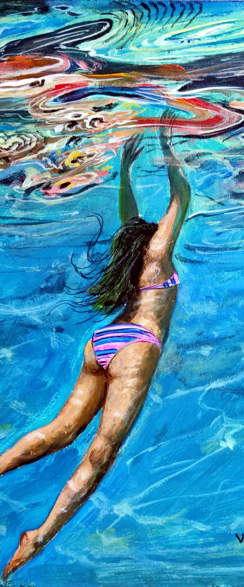 Girl swimming53 by Vishalandra Dakur